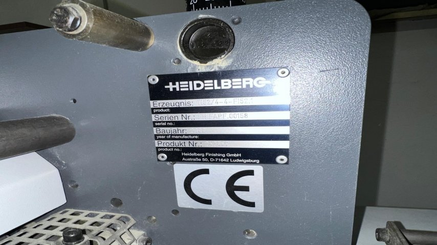 Heidelberg Stahlfolder, TI 52/ 4-4-F 155.1